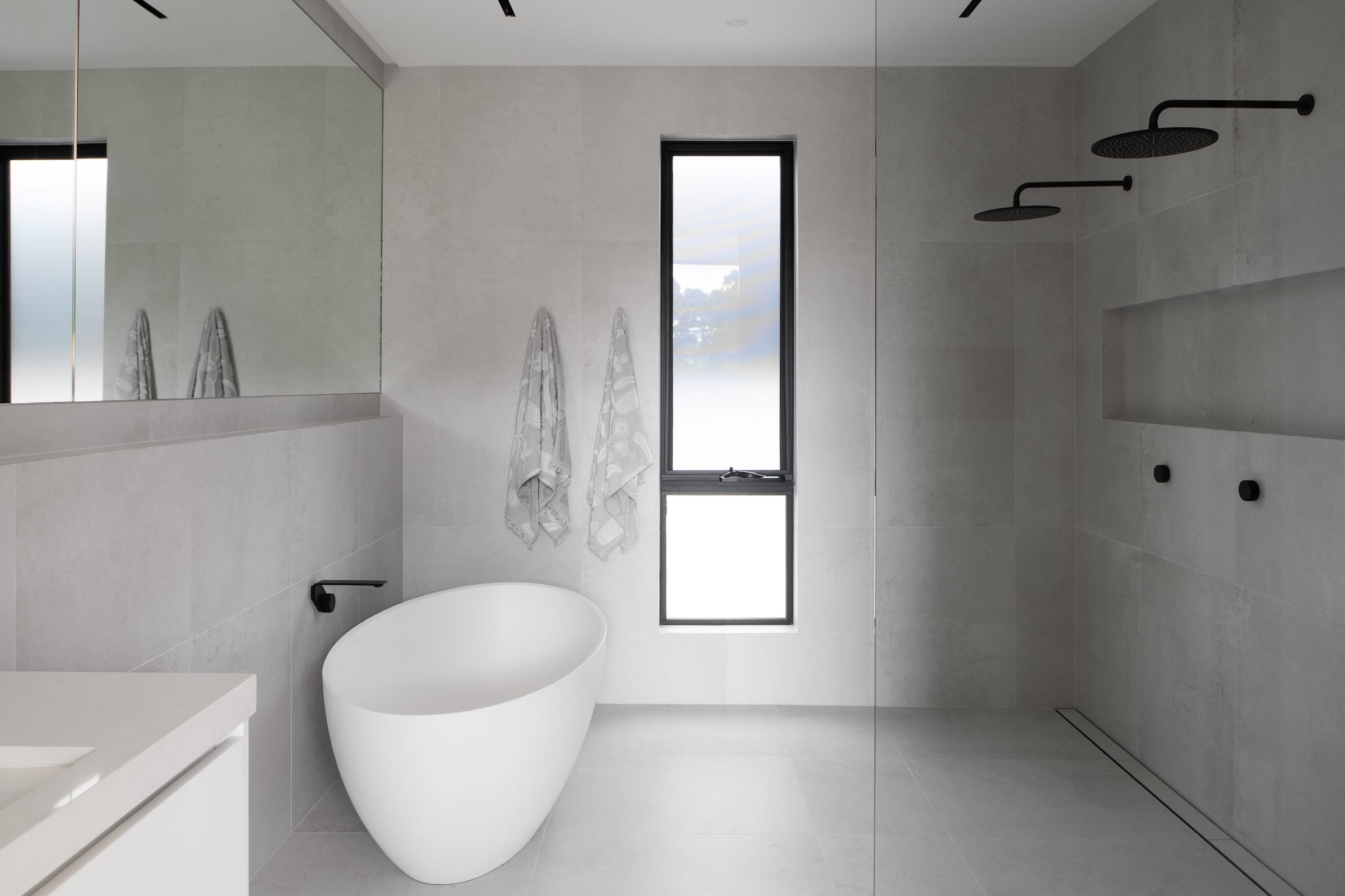 Asgard — Main Bathroom, Launceston, Tasmania — Bathroom Project by Zanetto Builders (image 2 of 3)