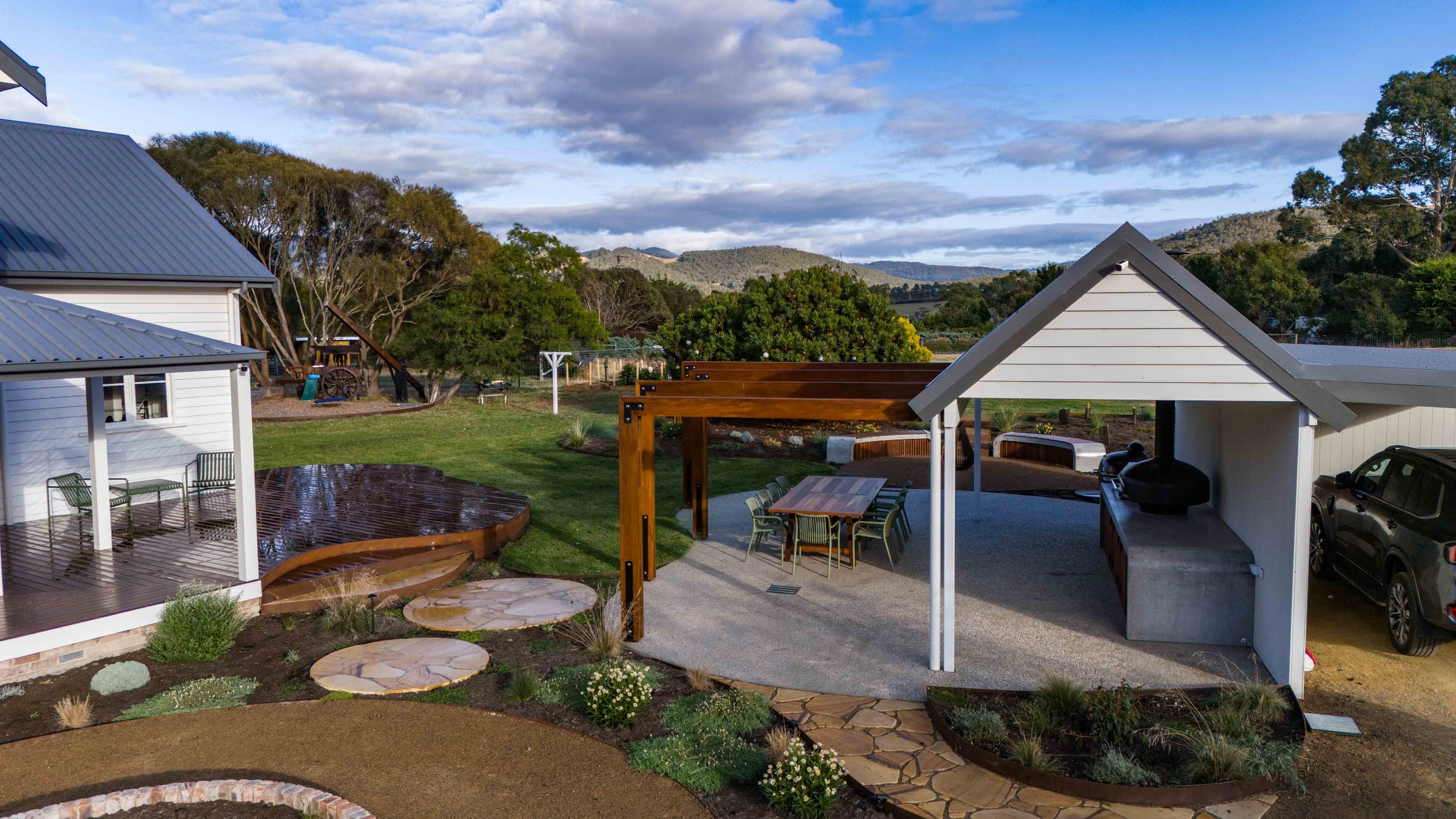 Howden, Howden, Tasmania — Outdoor Area by Zanetto Builders (image 12 of 12)