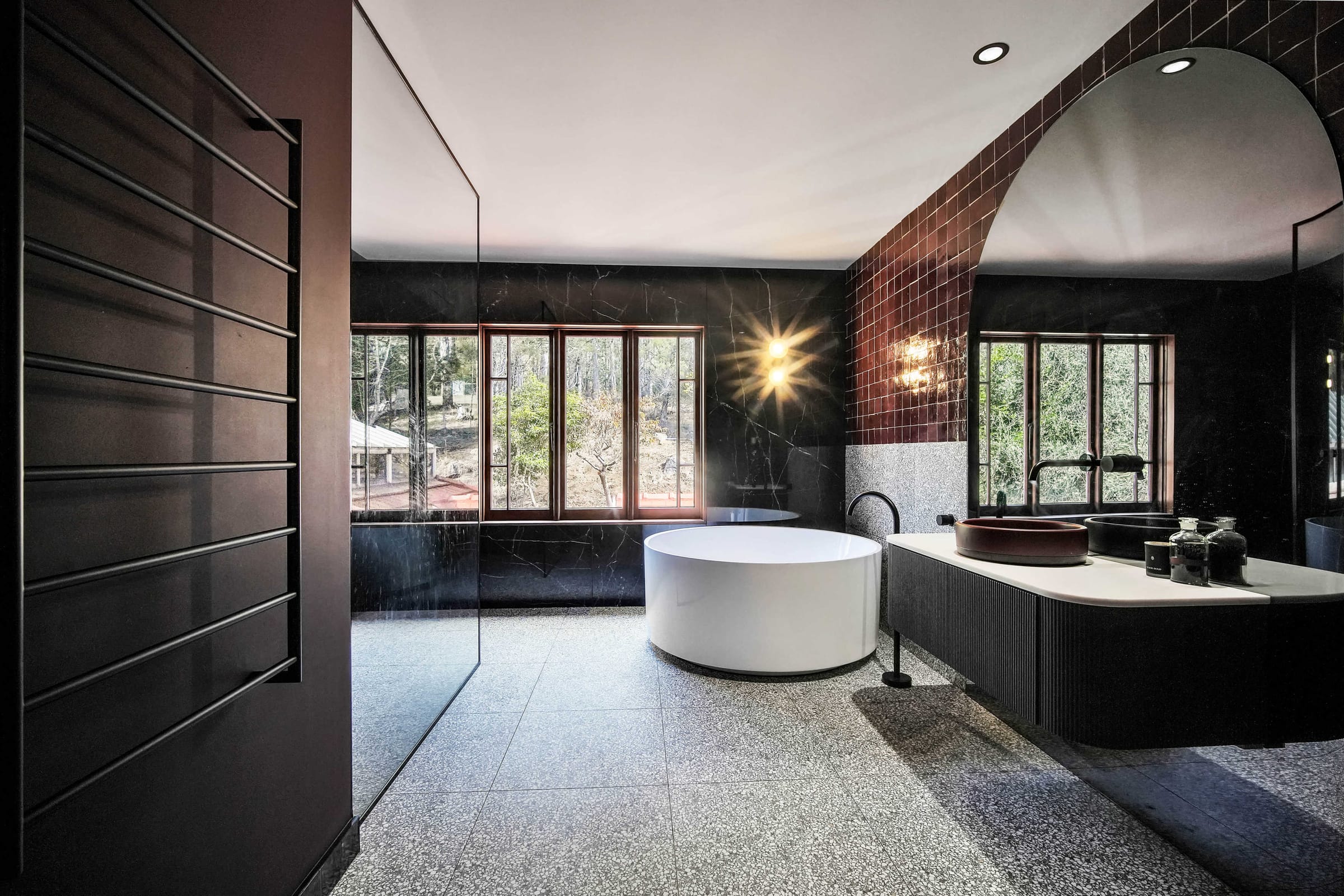 Villa Donini — Bathroom, Launceston, Tasmania — Bathroom Project by Zanetto Builders (image 2 of 6)